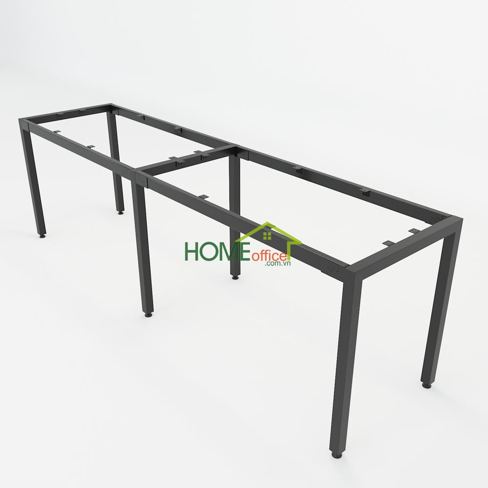 chân sắt lắp ráp cho bàn cụm 2 nối tiếp