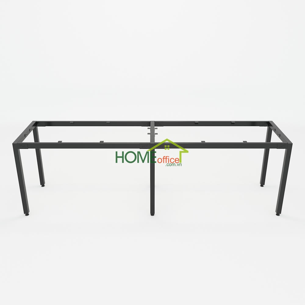 chân sắt lắp ráp cho bàn cụm 2 nối tiếp