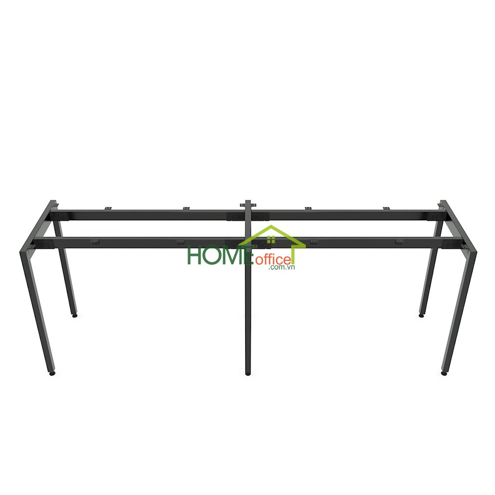 chân sắt lắp ráp cho bàn cụm 2 người kích thước 2m