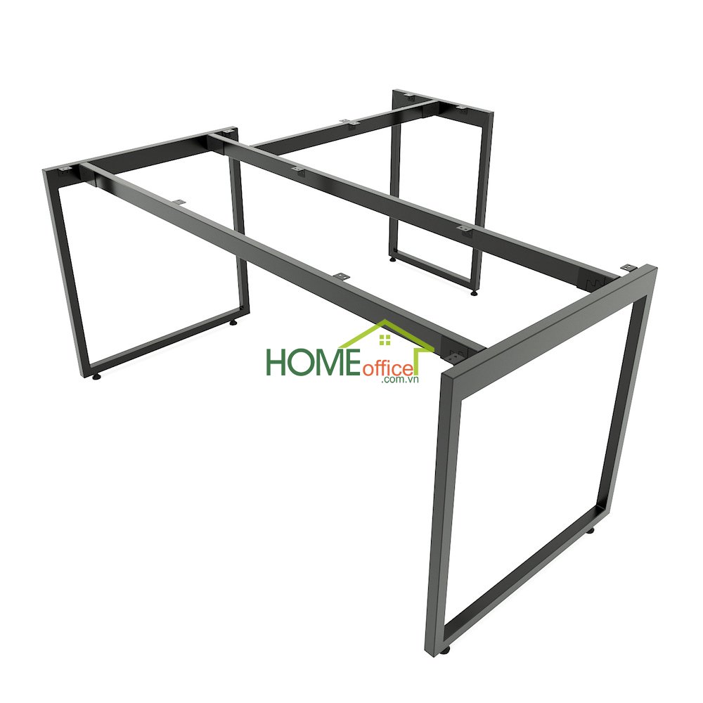 Chân sắt chữ nhật cho bàn chữ L