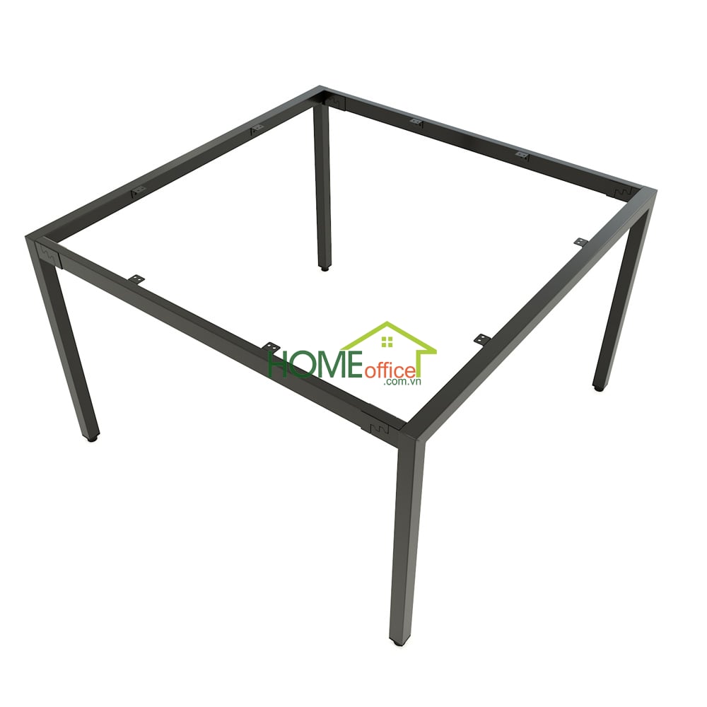 Chân sắt lắp ráp cho bàn kích thước 120x120cm