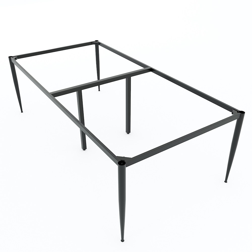 chân sắt côn cho bàn cụm 4 người ngồi