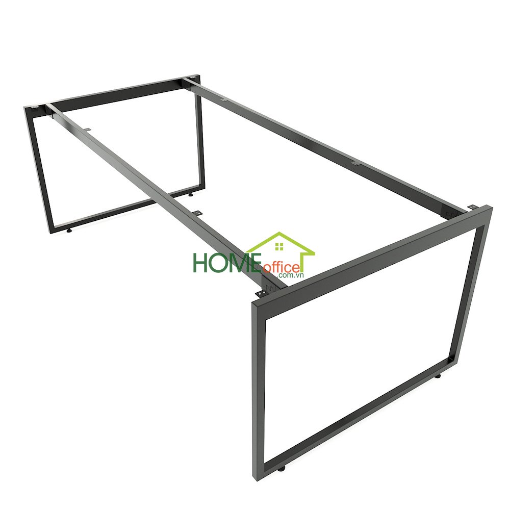 Chân sắt lắp ráp bàn 180x90cm hệ Slean