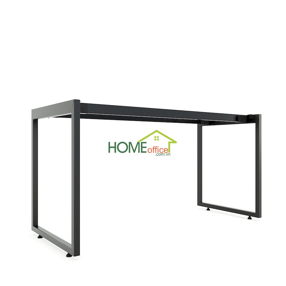 Chân sắt lắp ráp bàn 140x60cm hệ Slean