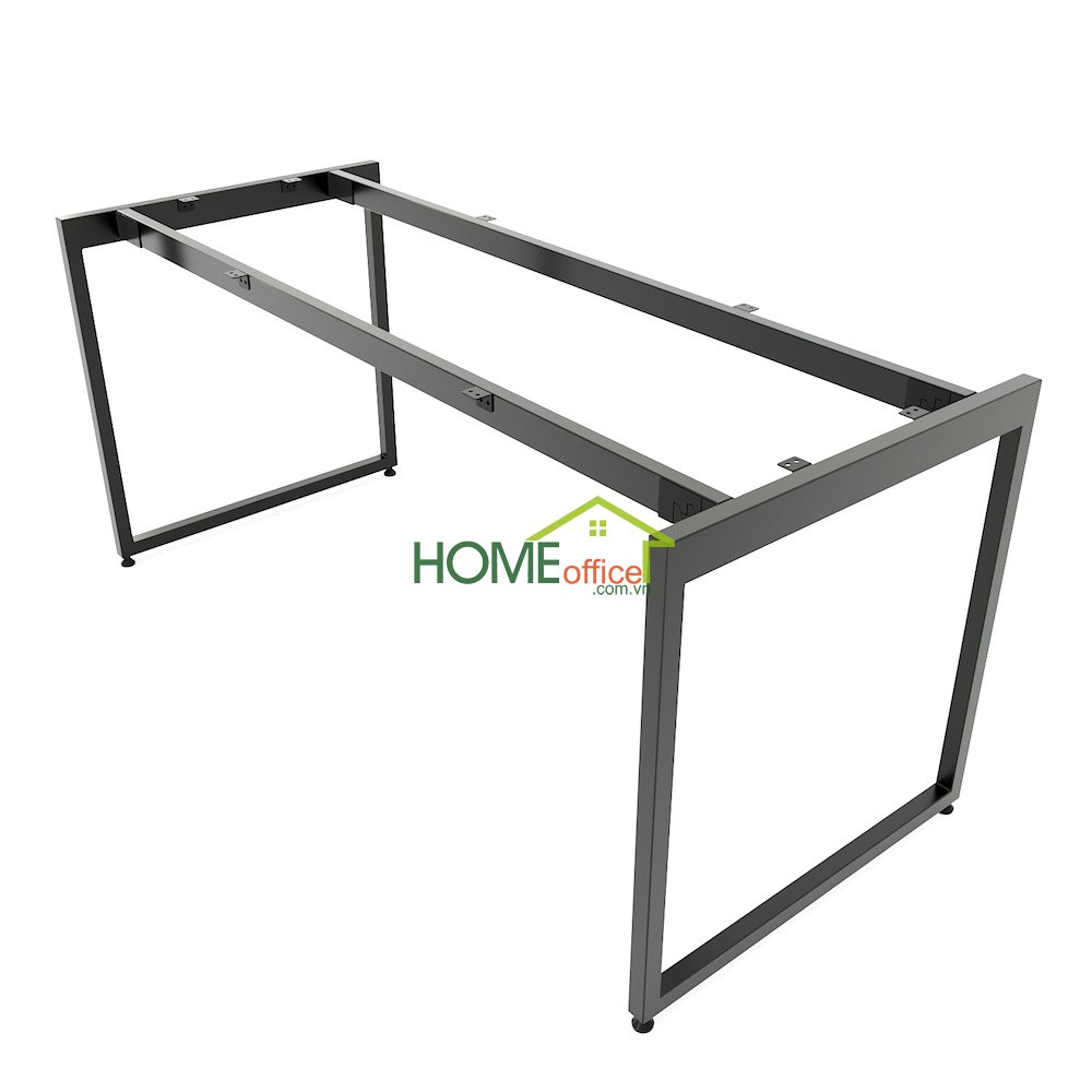 Chân sắt lắp ráp bàn 160x70cm hệ Slean