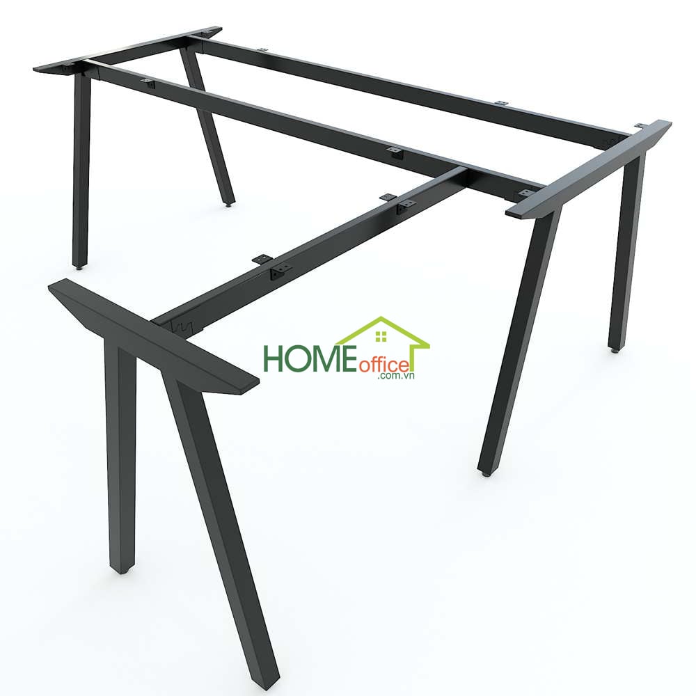 Chân bàn sắt lắp ráp sơn tĩnh điện