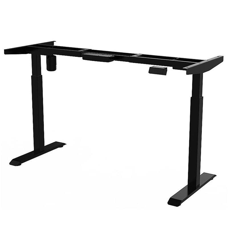 bàn nâng hạ chiều cao ergonomic gỗ màu cánh gián