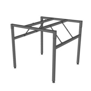 Chân sắt gấp gọn cho mặt bàn tròn sơn tĩnh điện CHB68065