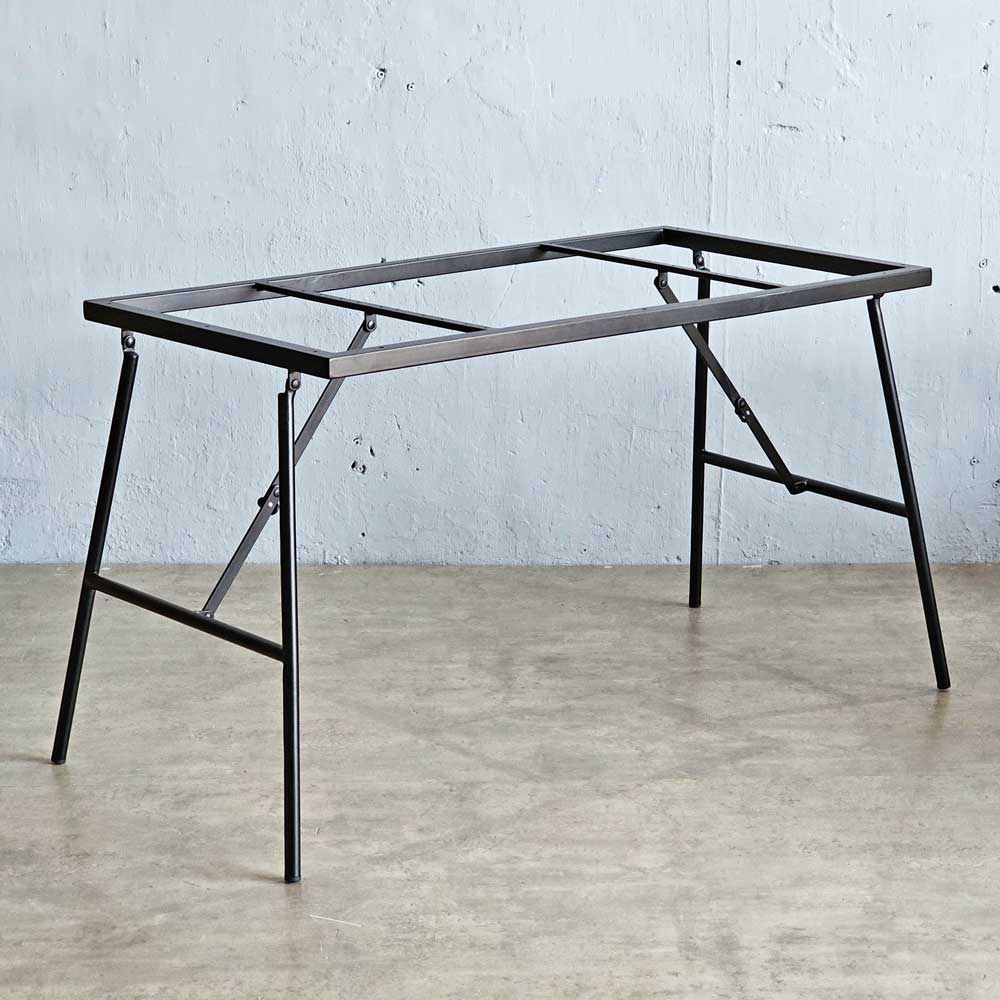 Chân sắt gấp gọn cho bàn kích thước 140x70cm