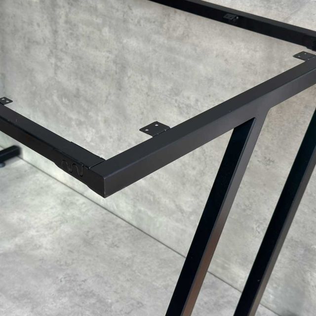 Chân bàn sắt lắp ráp chữ Z 120x60cm hệ Minimal HCMN011