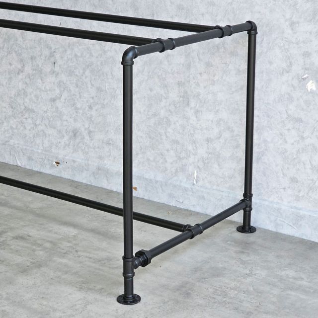 Chân bàn ống nước sắt cho bàn 140x80cm sơn tĩnh điện HCPP012