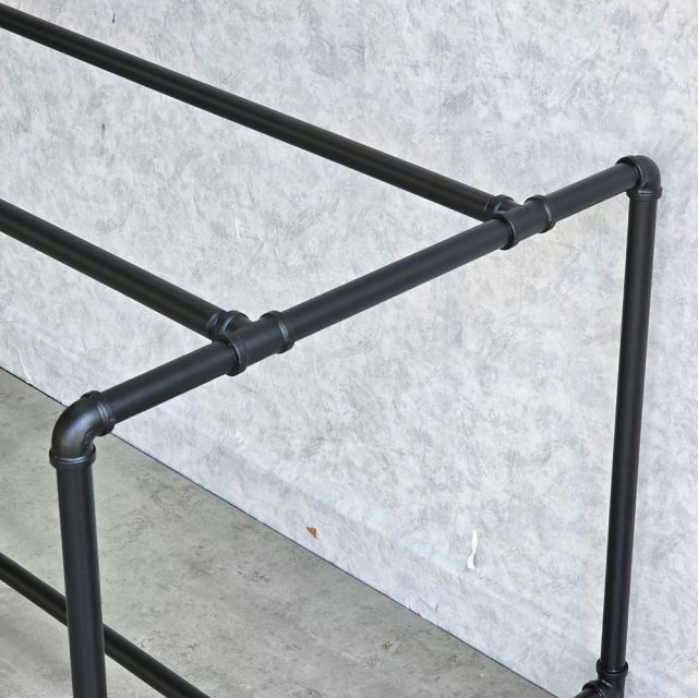Chân bàn ống nước sắt cho bàn 140x80cm sơn tĩnh điện HCPP012