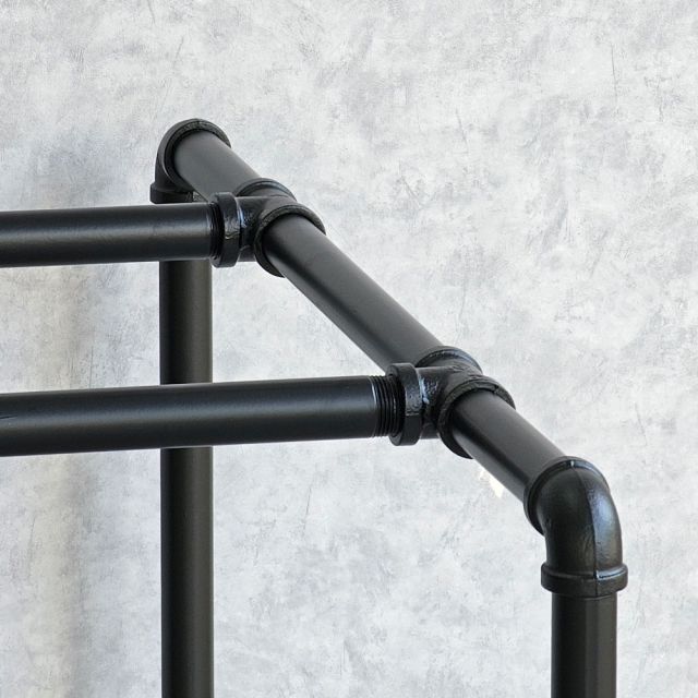 Chân bàn ống nước sắt cho bàn 140x80cm sơn tĩnh điện HCPP012