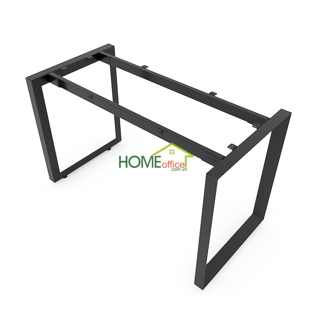 Chân sắt tam giác cho bàn 120x60cm hệ Trian II Concept