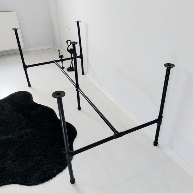 Chân sắt ống nước 100x200cm hệ PIPE Concept HCPP011