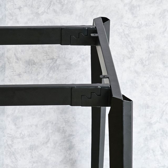 Chân sắt lắp ráp cho bàn 360x120cm hệ Đa Giác CHDG013