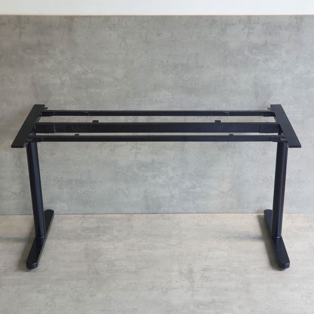 Chân sắt lắp ráp cho bàn 140x60cm hệ TIO sơn tĩnh điện HCTO003