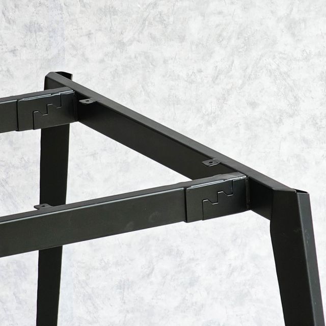 Chân sắt lắp ráp cho bàn 360x120cm hệ Đa Giác CHDG013