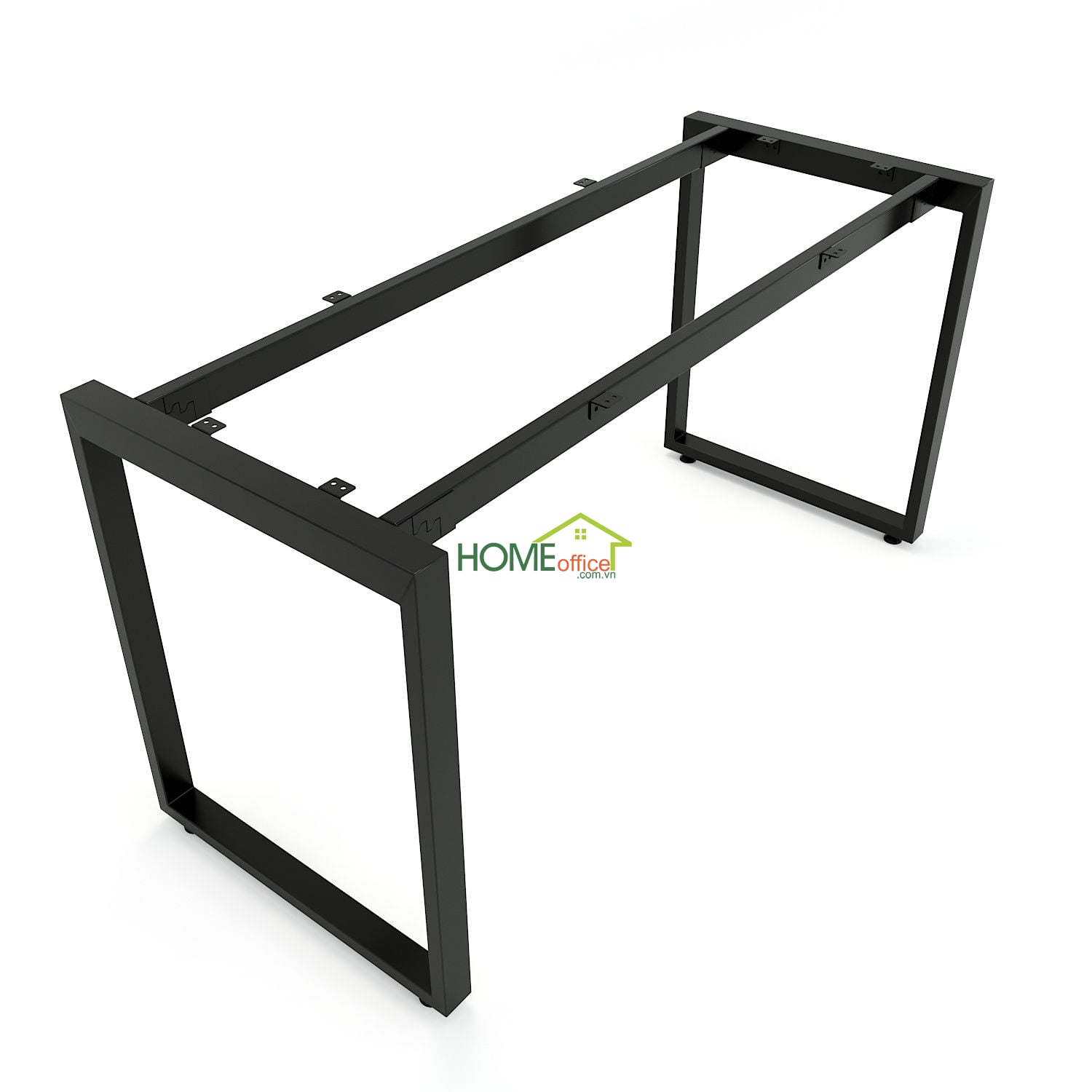 Chân bàn sắt hệ Rectang 140x60cm lắp ráp