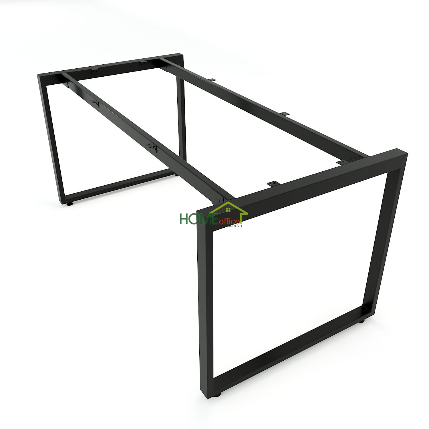 Chân bàn sắt hệ Rectang 80x160cm lắp ráp