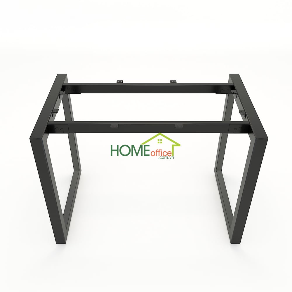 Chân sắt tam giác cho bàn 100x60cm hệ Trian II Concept