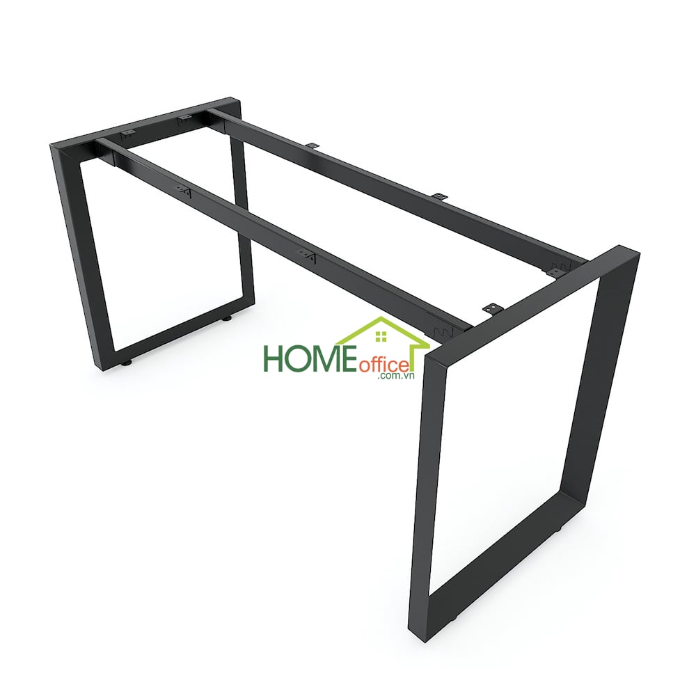 Chân sắt tam giác cho bàn 120x60cm hệ Trian II Concept
