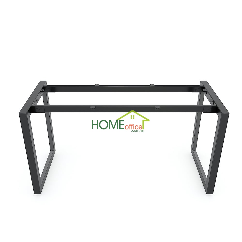 Chân sắt tam giác cho bàn 140x60cm hệ Trian II Concept