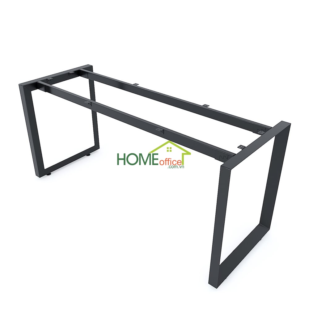 Chân sắt tam giác cho bàn 160x60cm hệ Trian II Concept