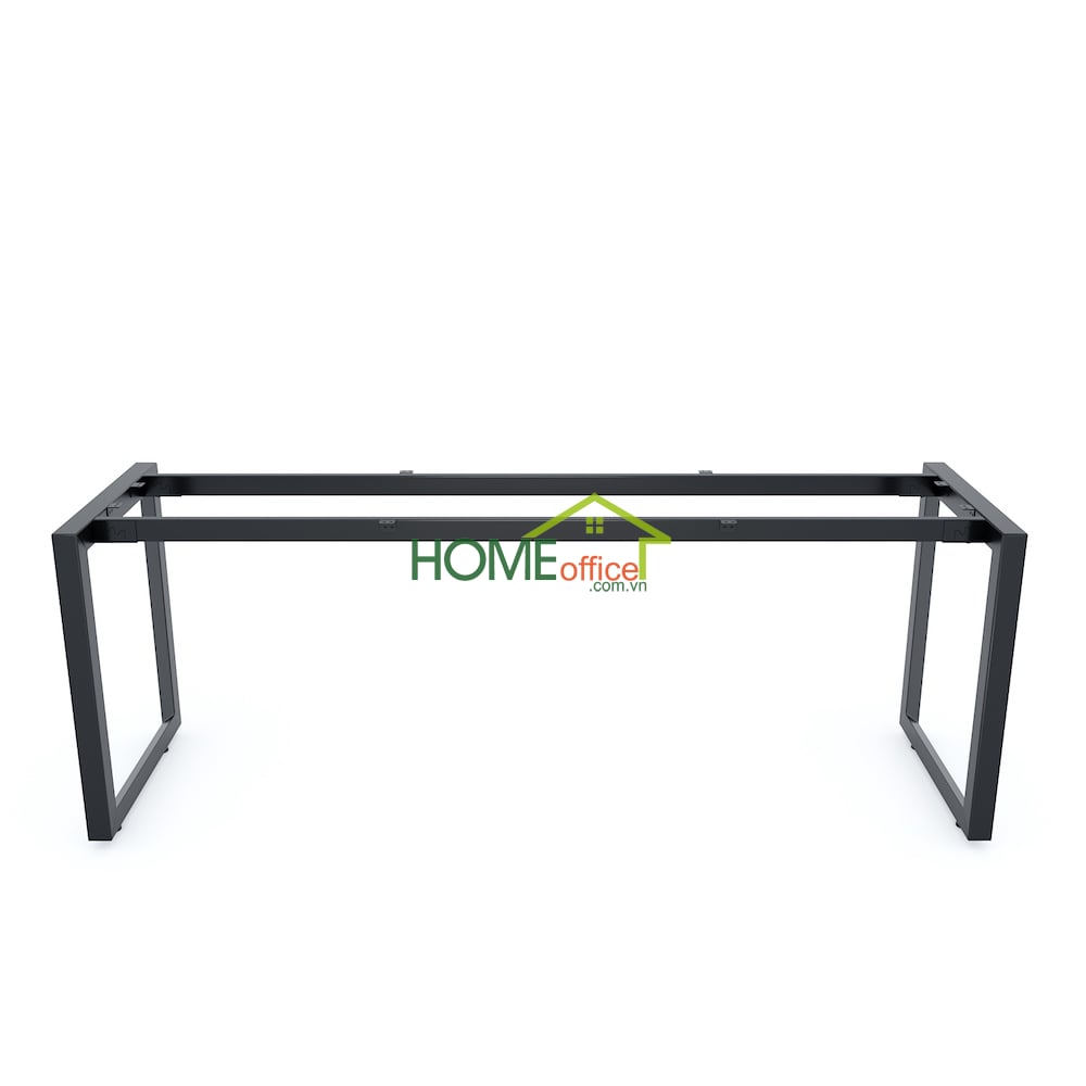 Chân sắt tam giác cho bàn 200x60cm hệ Trian II Concept