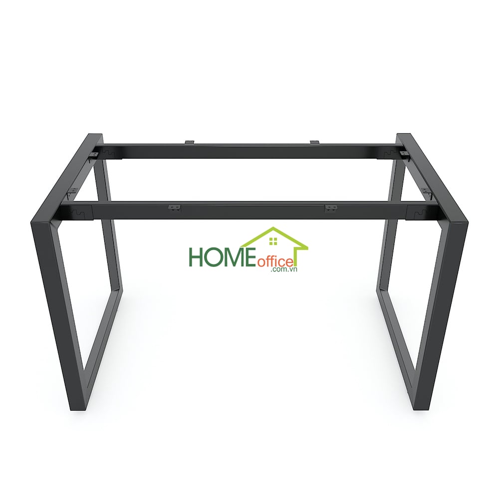 Chân sắt tam giác cho bàn 120x70cm hệ Trian II Concept
