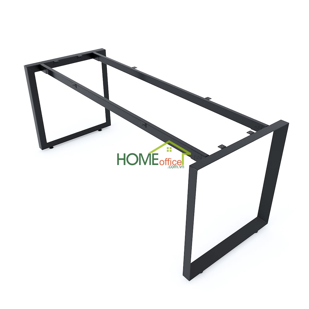 Chân sắt tam giác cho bàn 180x70cm hệ Trian II Concept