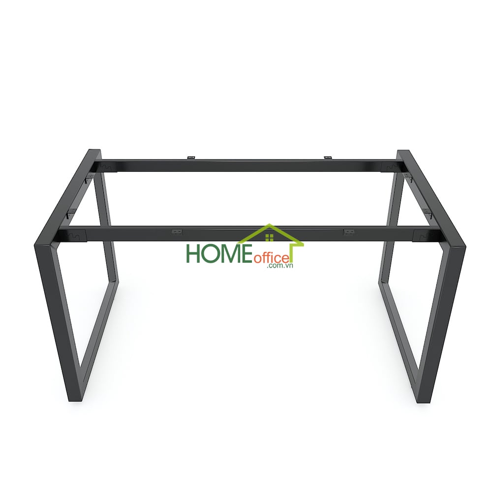 Chân sắt tam giác cho bàn 140x80cm hệ Trian II Concept
