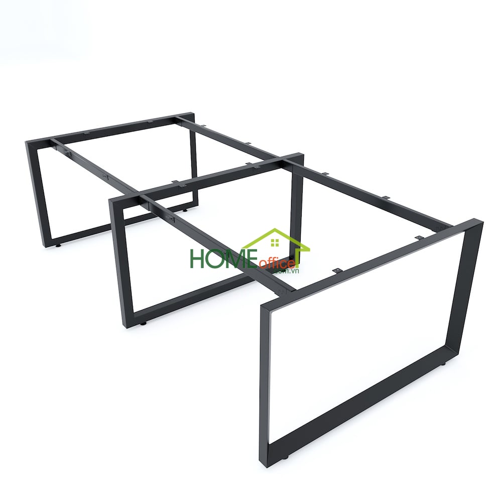chân sắt tam giác cho bàn cụm 4