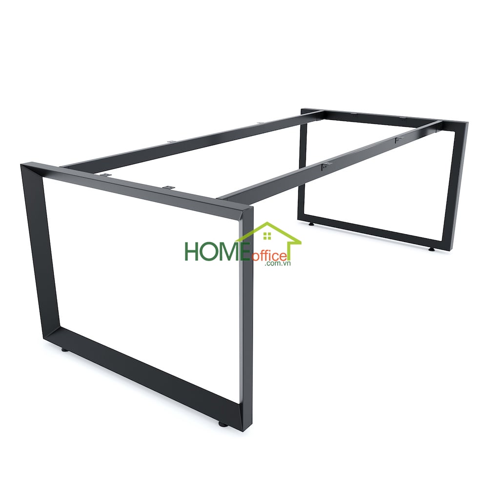 Chân sắt tam giác cho bàn 180x90cm hệ Trian II Concept