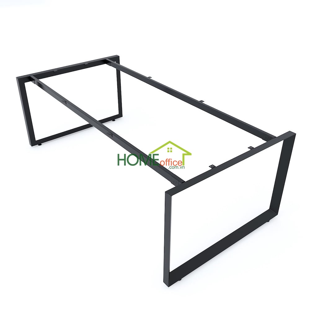 Chân sắt tam giác cho bàn 180x90cm hệ Trian II Concept