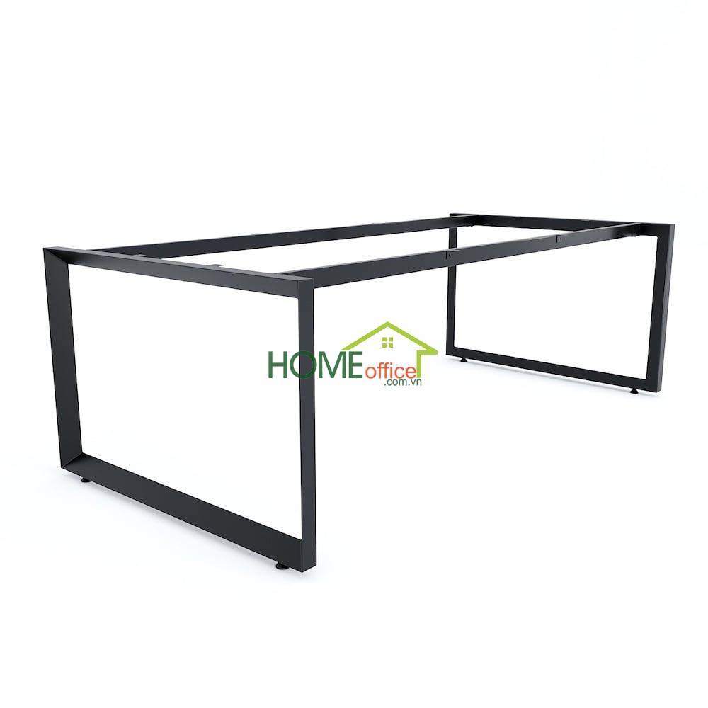 Chân sắt tam giác cho bàn 200x100 hệ Trian II Concept