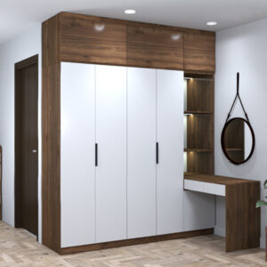 Tủ quần áo kết hợp bàn trang điểm-TA62N