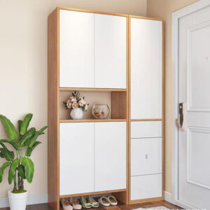 Kệ giày gỗ công nghiệp đẹp cho gia đình-TG44