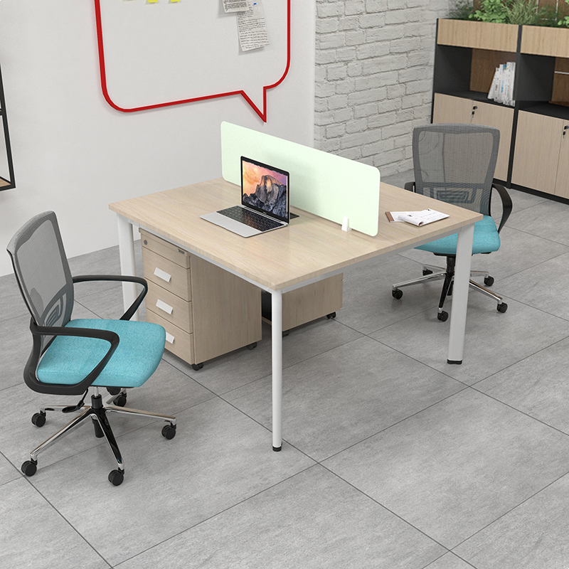 Bàn làm việc 4 người Ula Chân Oval CBTP-OV4