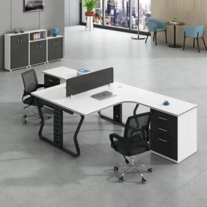 Bàn làm việc 2 người chân nhập khẩ