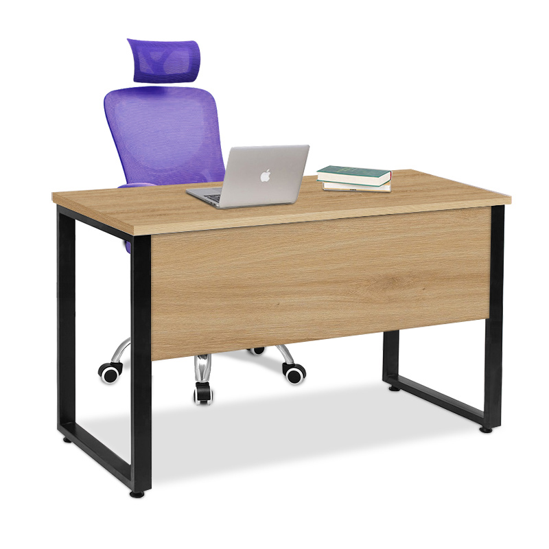 Bàn chữ U có yếm chân sắt làm việc văn phòng