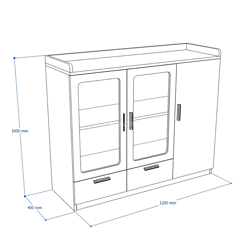 Tủ tài liệu thấp CL10-03