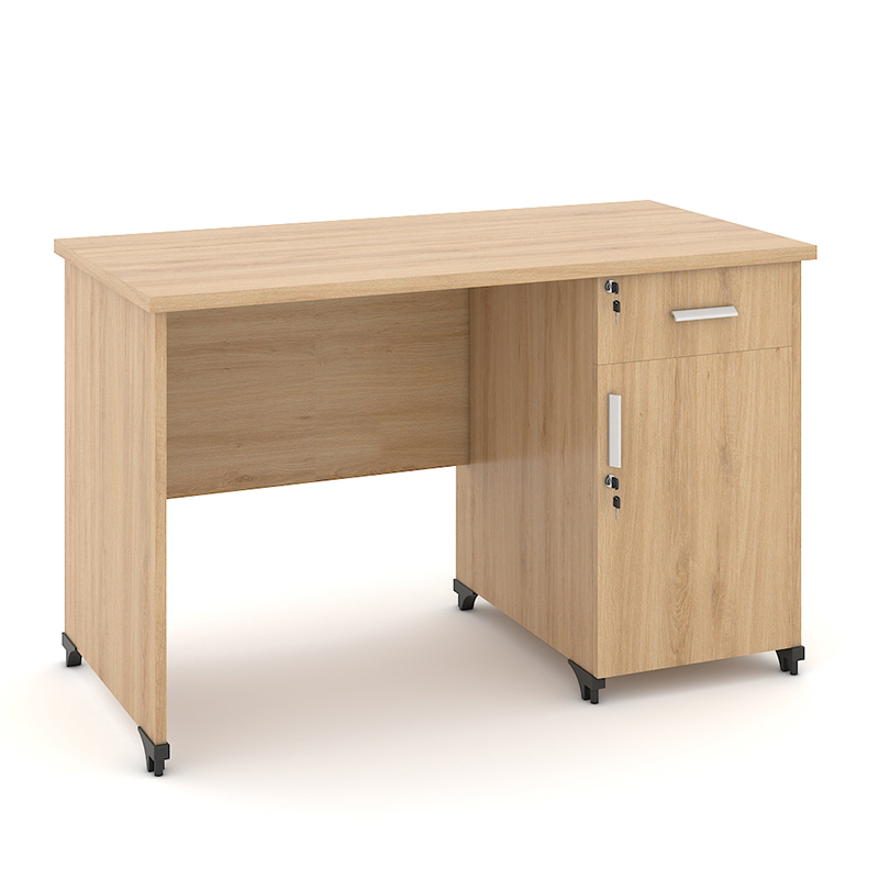 Bàn văn phòng tủ hộc sâu 1m2 CL12HS