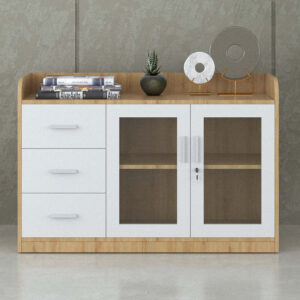 Tủ tài liệu nhỏ kết hợp trang trí CL80-06