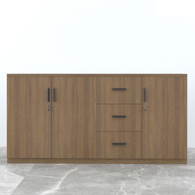 Tủ hồ sơ tài liệu 3 cánh 3 ngăn kéo CL80-180