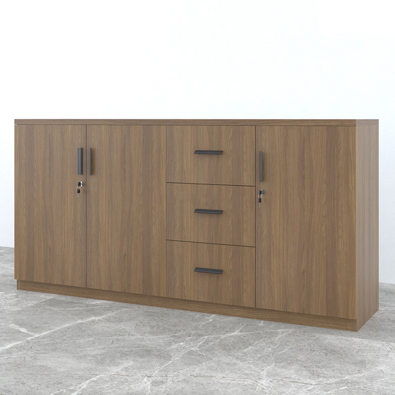 Tủ hồ sơ tài liệu 3 cánh 3 ngăn kéo CL80-180