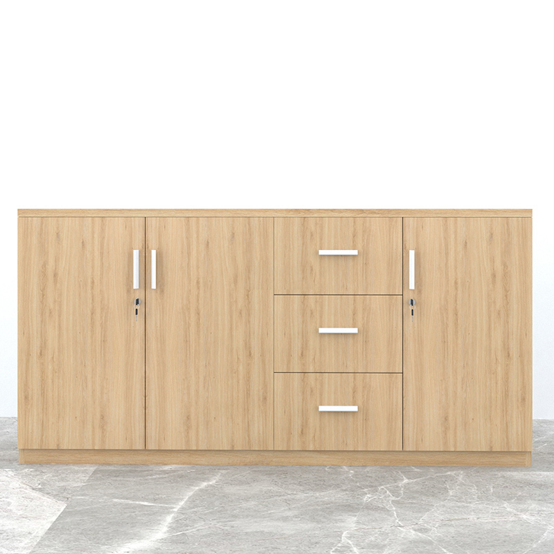 Tủ hồ sơ tài liệu 3 cánh 3 ngăn kéo CL80-180