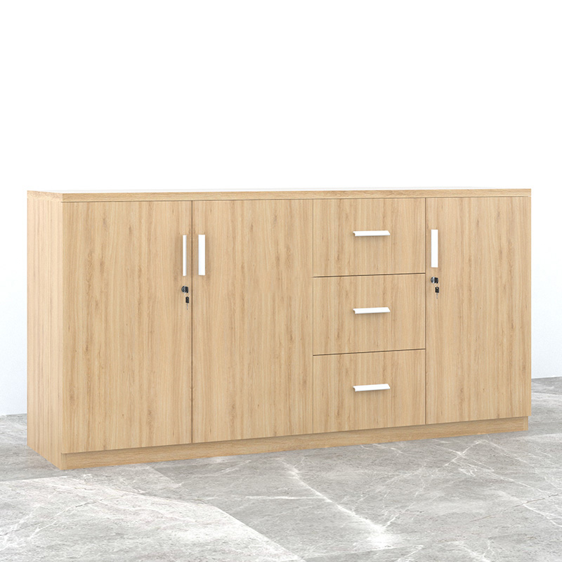 Tủ hồ sơ tài liệu 3 cánh 3 ngăn kéo CL80-180