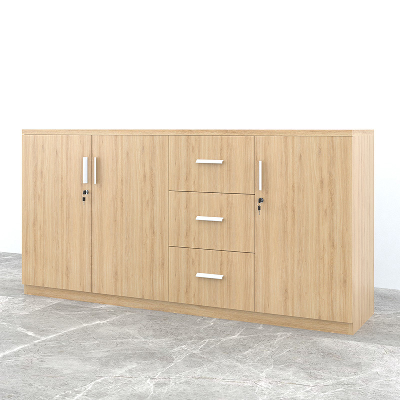 Tủ hồ sơ tài liệu 3 cánh 3 ngăn kéo CL80-180