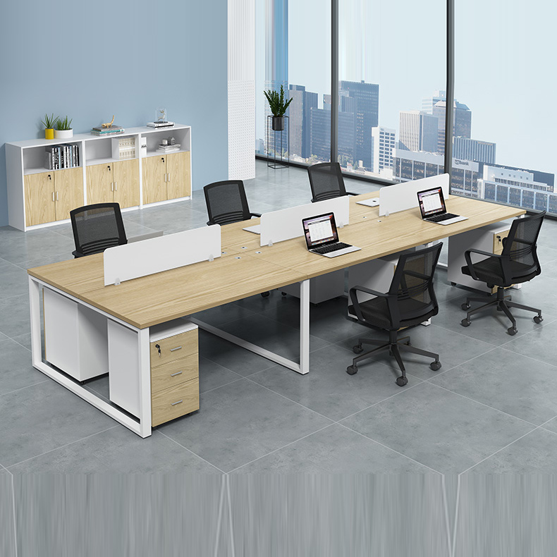 Bàn văn phòng 6 người làm việc nhóm CBU6CH-DT